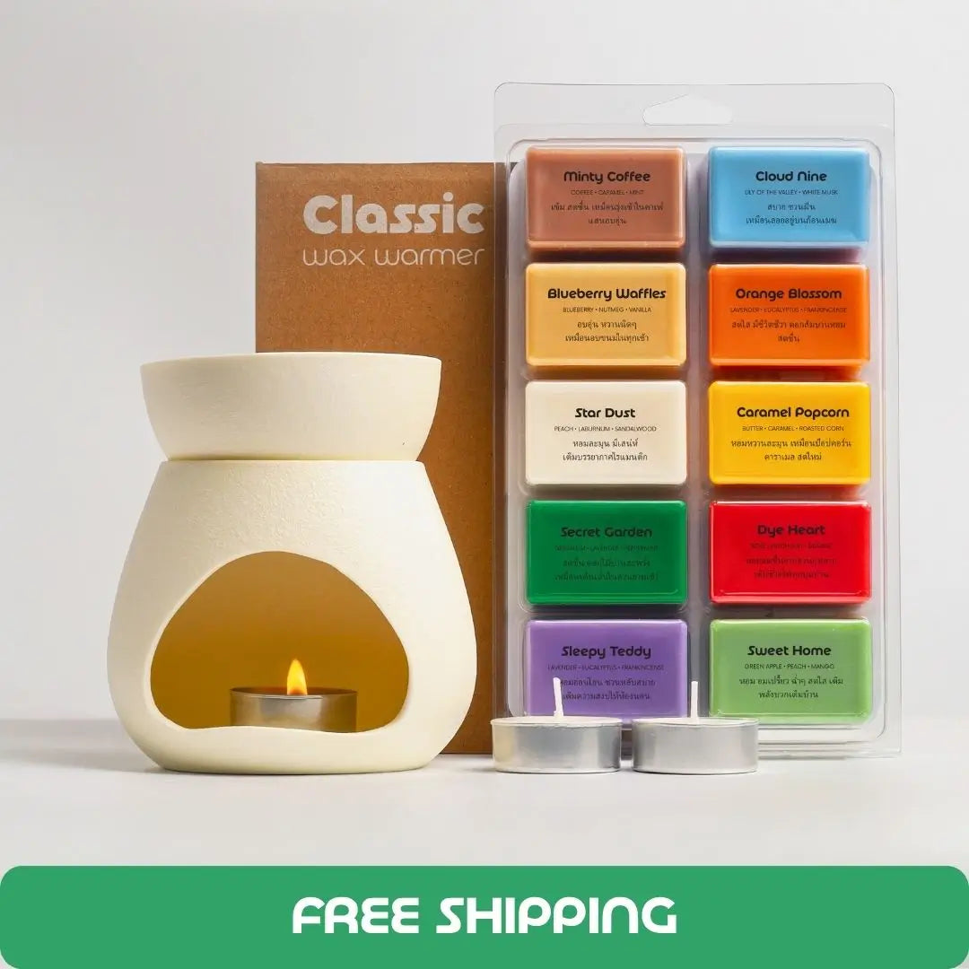 เซ็ตทดลองแว็กซ์หอม 10 กลิ่น | Wax Melts Sample Pack