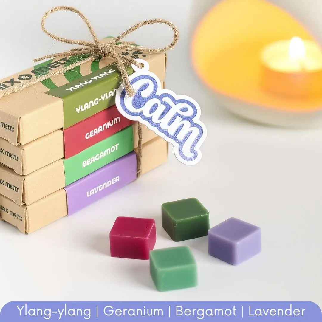 แพ็คเกจกลิ่นผ่อนคลาย Mix & Melt - อีลัง-อีลัง เจอเรเนียม เบอร์กาม็อต ลาเวนเดอร์