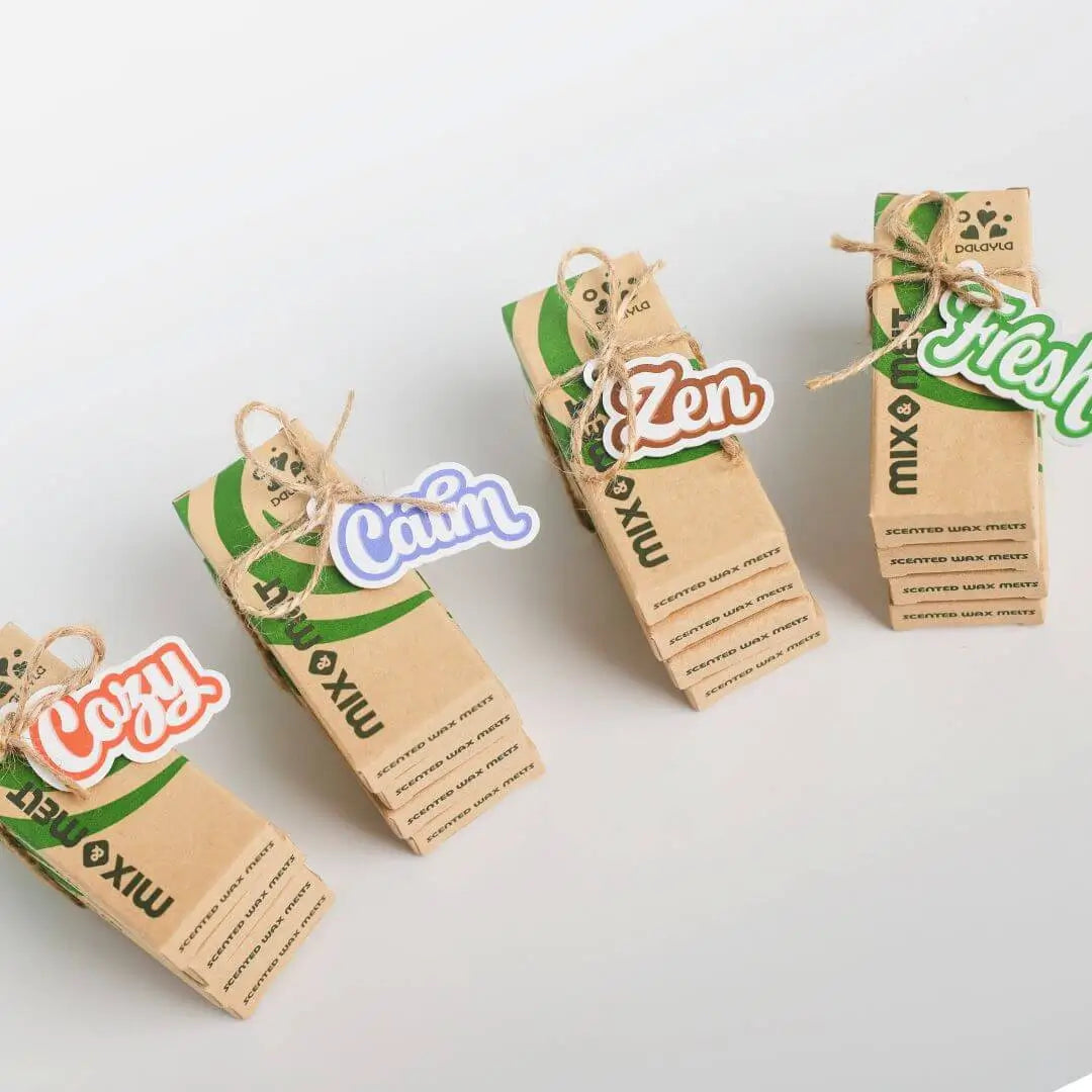 ชุดแว็กซ์หอม Mix & Melt Dalayla 4 ธีม Cozy Calm Zen และ Fresh