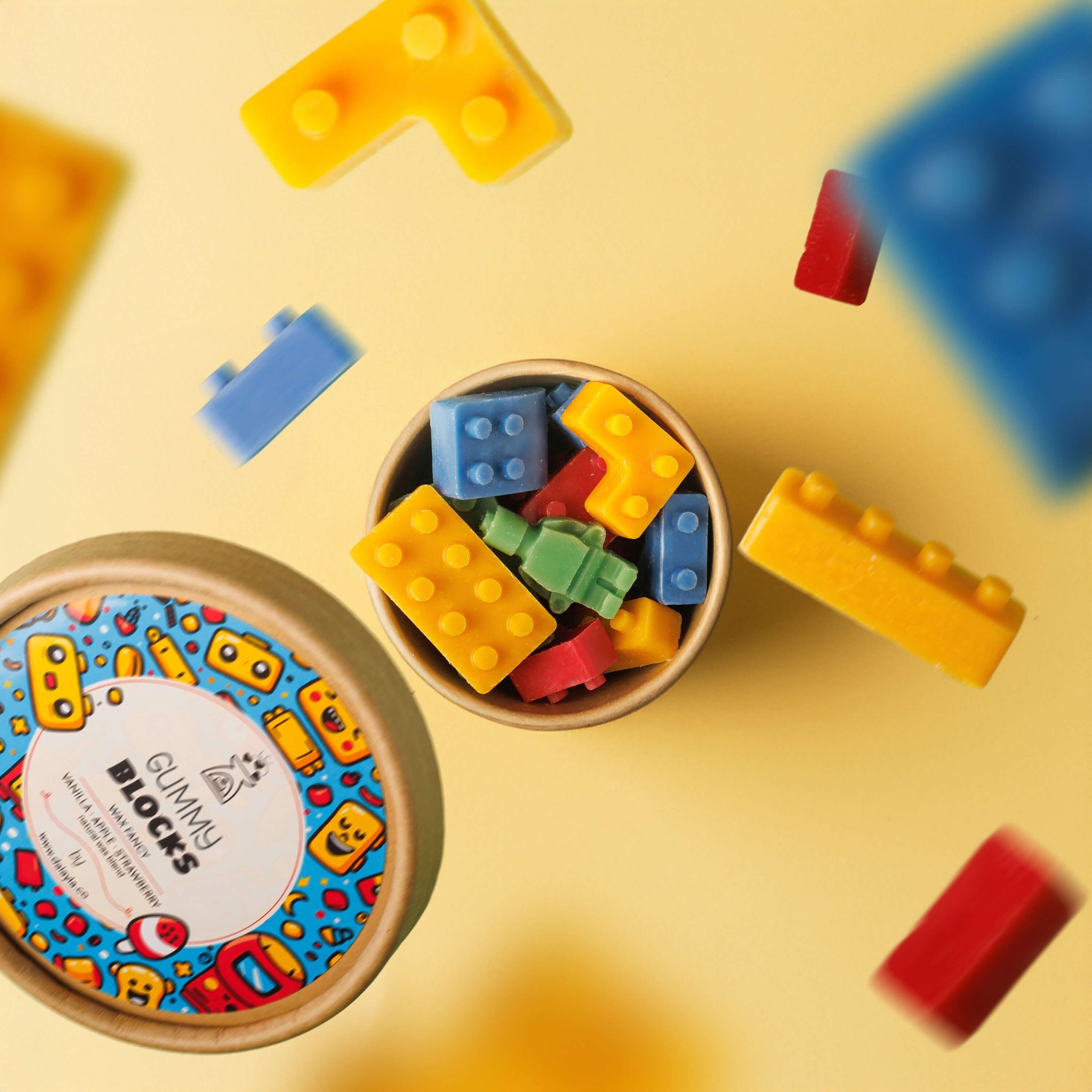 Gummy Blocks Wax Fancy | Scented Wax Melts