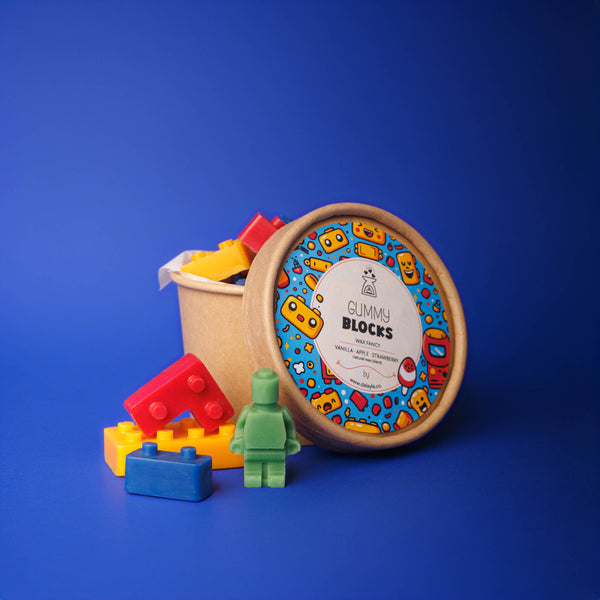 Gummy Blocks Wax Fancy | Scented Wax Melts