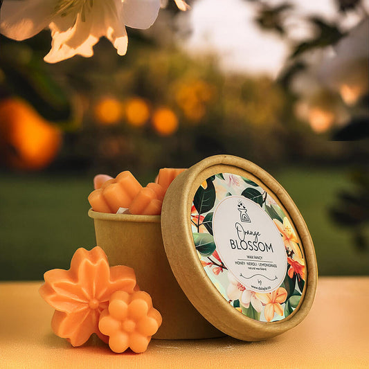 กลิ่น Orange Blossom | เทียนละลายแบบ Wax Fancy