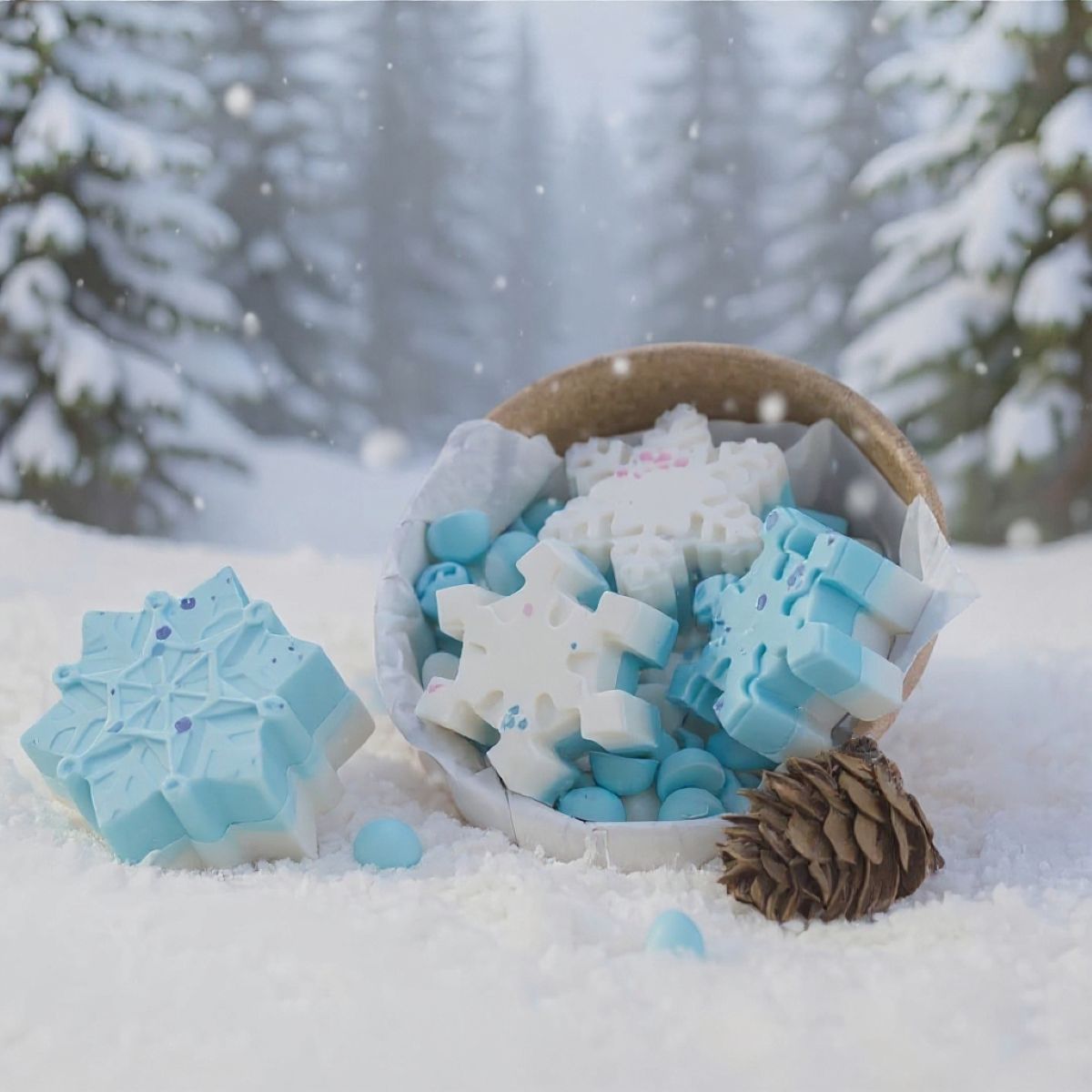 Snowflakes Blues | Seasonal Wax Melts