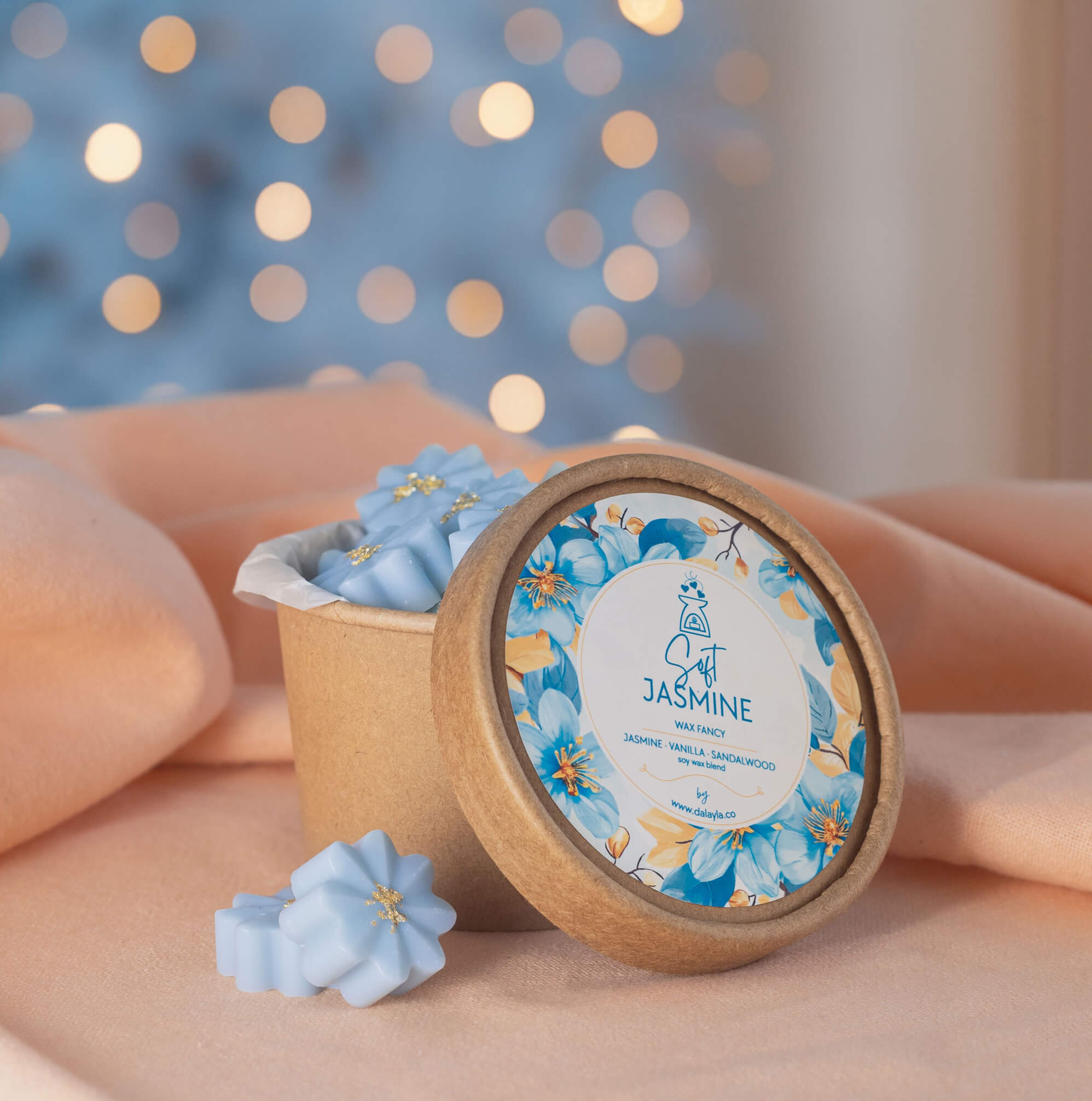 กลิ่น Soft Jasmine | เทียนละลายแบบ Wax Fancy