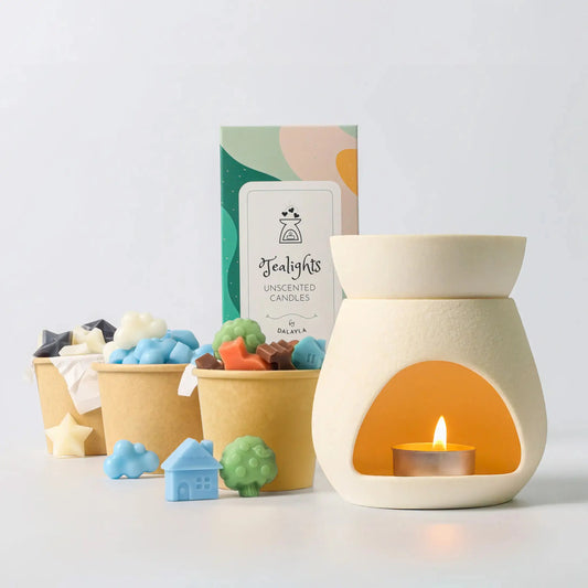 เซ็ต Cozy Space Bundle พร้อมเตาอโรมา Classic Dalayla และแว็กซ์หอมดีไซน์แฟนซี 3 กลิ่น